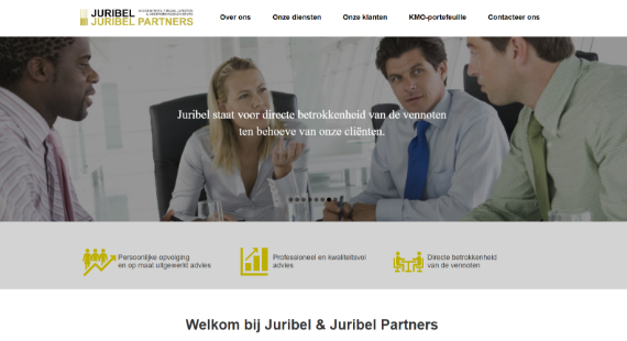 Juribel schrijft een nieuwe Temphalla website af in haar boekhouding